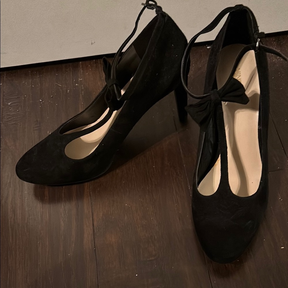 Nine West Black Heels Elegant Design